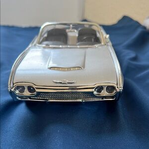 Silver 1963 Cadillac   Model Car